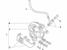 Bremschlauchen - Bremszangen