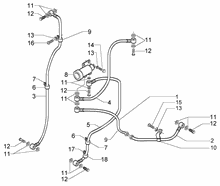 Stoßdämpfer hinten