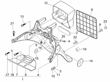 Hinterabdeckung - Kotflügellappen