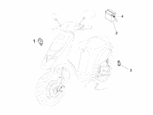 Fernschalteren - Batterie - Hupe