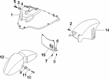 Radgehäuse - Radkotflügel