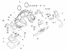 Verkleidungen vorne - Spritzschutz