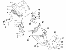 Hinterabdeckung - Kotflügellappen