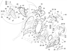 Hinterabdeckung - Kotflügellappen