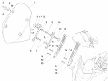 Windschild / Windschutzscheibe