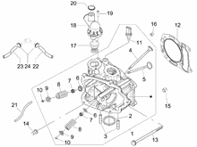 Einhait Kopf - Ventil