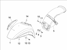 Radgehäuse - Radkotflügel