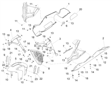 Vorderes Schutzblech-Stütze
