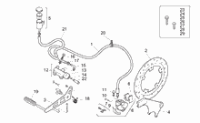 Rear headlight - Top box