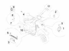 Fernschalteren - Batterie - Hupe