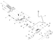 Hinterradbremspumpe