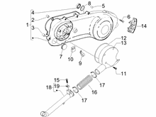Kurbelwelledeckel - Kühlung kurbelgehäuse