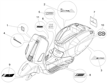 Plaketten - Verzierungen