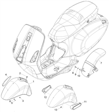 Radgehäuse - Radkotflügel