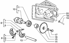 Einheit Zylinder-Kolben-Kolbenbolzen
