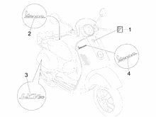 Plaketten - Verzierungen