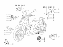 Spannungsreglerern - Elektronisches Steuergerern - Zündspule