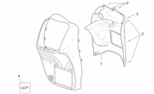 Rear headlight - Top box