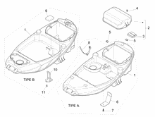 Schutzhelmgehäuse - Untersitz