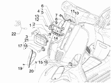 Vorderleuchten - Blinkleuchten