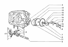 Einheit Zylinder-Kolben-Kolbenbolzen