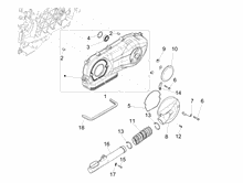 Kurbelwelledeckel - Kühlung kurbelgehäuse