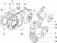 Kurbelwelledeckel - Kühlung kurbelgehäuse