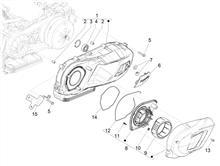 Kurbelwelledeckel - Kühlung kurbelgehäuse