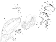 Hinterabdeckung - Kotflügellappen