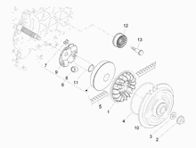Antriebsriemenscheibe