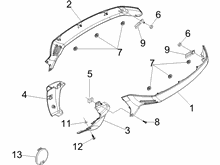 Seitenabdeckung - Spoiler