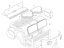 Offene Ladefläche - Ladeklappen
