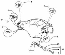 Stossdämpfer vorderer