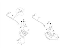 Bremschlauchen - Bremszangen