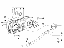 Kurbelwelledeckel - Kühlung kurbelgehäuse