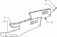 Stoßdämpfer hinten