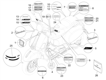 Plaketten - Verzierungen
