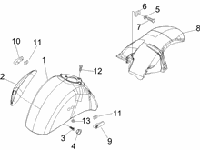 Radgehäuse - Radkotflügel