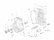 Schwungraddeckel - Ölfilter