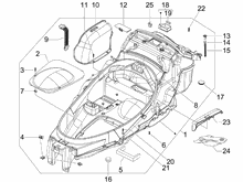 Schutzhelmgehäuse - Untersitz