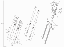 Schwinge - Stoßdämpfer