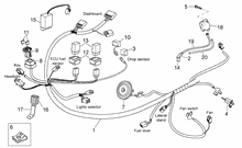 Hinterrad trommelbremse