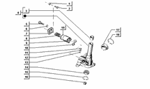 Gasseil-Kupplungsseil