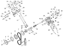 Assale posteriore cpl - Differenzialgetriebe