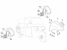 Radgehäuse - Radkotflügel