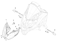 Vorderleuchten - Blinkleuchten