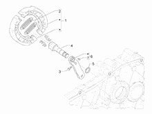 Hinterbremse - Bremsbackensatzen