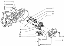 Stoßabfangendes vorgelegerad