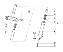 Mvp bauteile gabelaufhângung