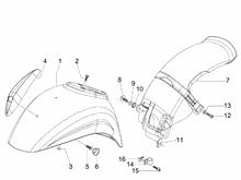 Radgehäuse - Radkotflügel